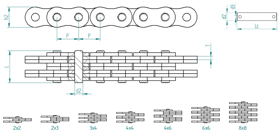 Flyerketten-Baureihe-BL-ISO434-DIN8152-3