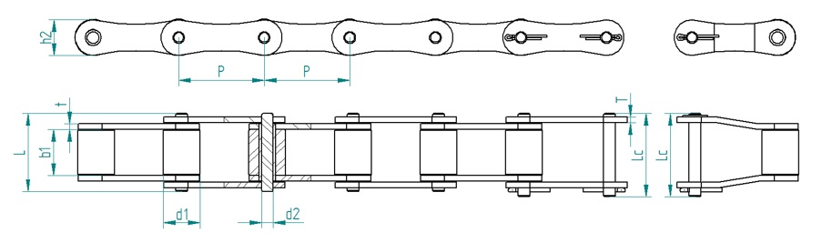 Landmaschinenketten-DIN-8189-Werksnorm