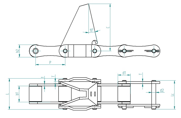 Landmaschinenketten-mit-Anbauelementen-VII