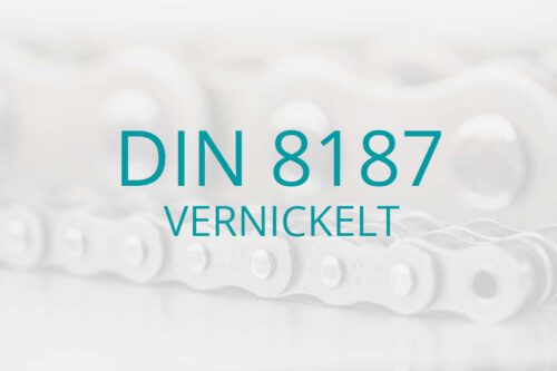 DIN 8187 Vernickelt
